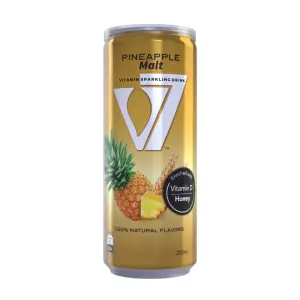 V7 Beverage Can Pineapple Malt