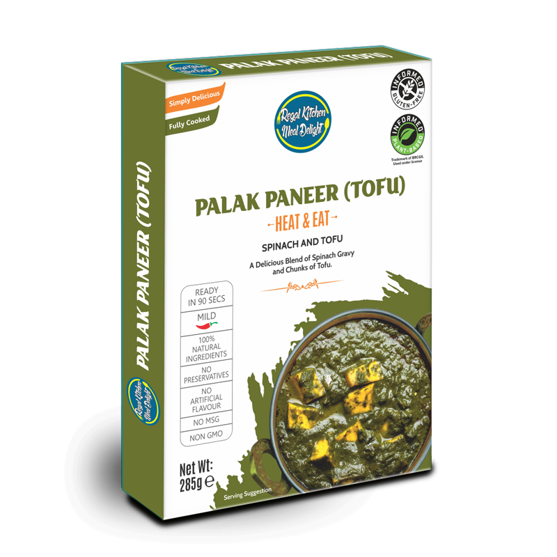 Palak Paneer (Tofu) 285 Gm (Pack of 20)