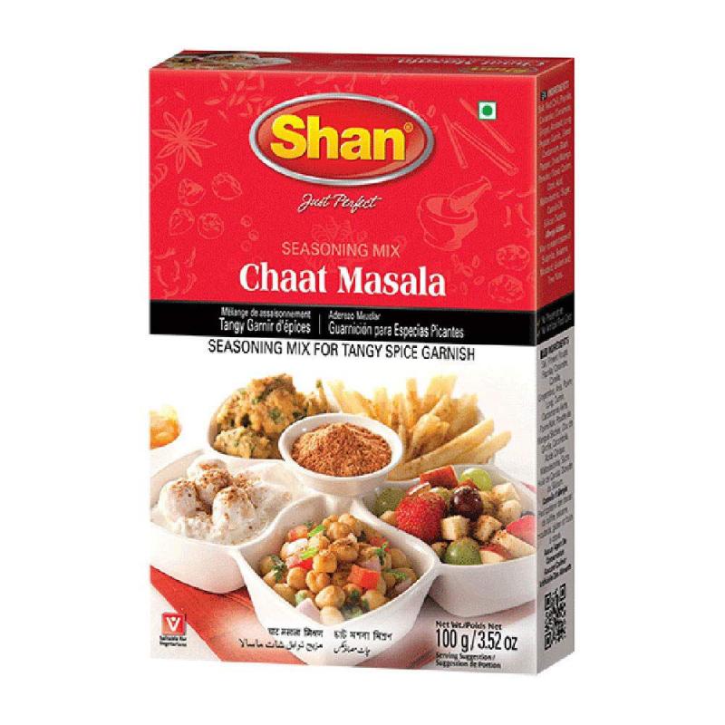 shan Chaat Masala 100 Gm (Pack of 12)