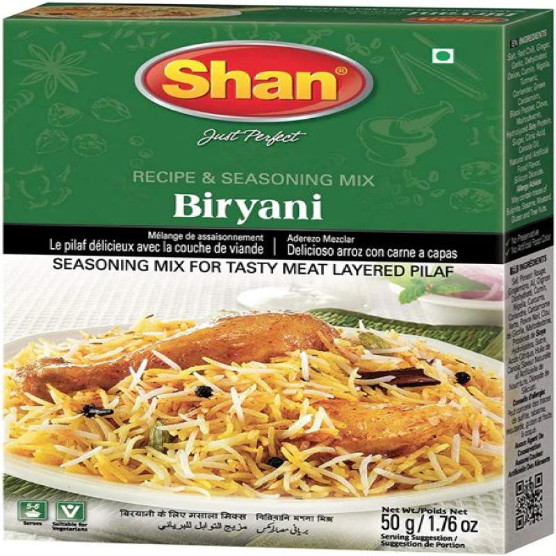 Shan Masala Biryani 50 Gm (Pack of 12)