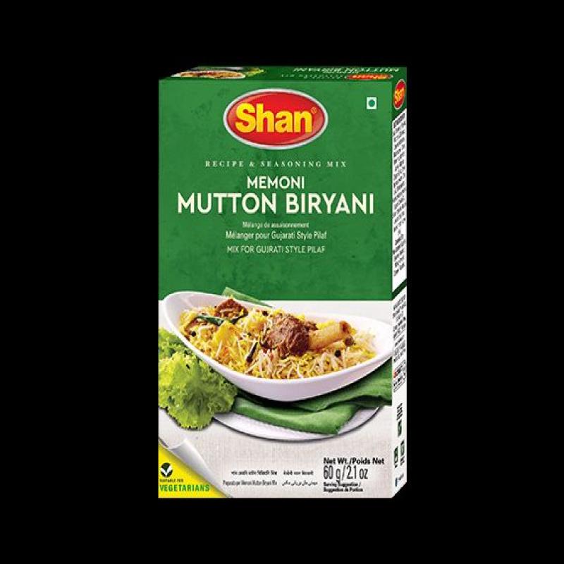 Shan Memoni Mutton Biryani 60 Gm (Pack of 12)