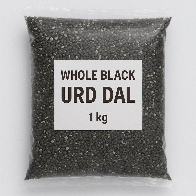Whole Black urd dal 1kg