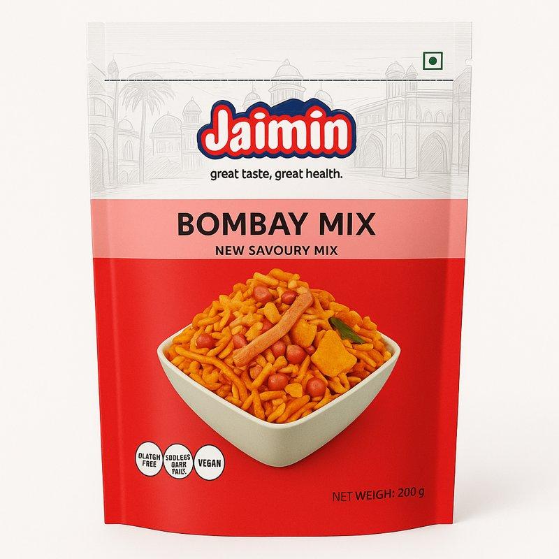Jaimin Bombay Mix 200 Gm (Pack of 6)