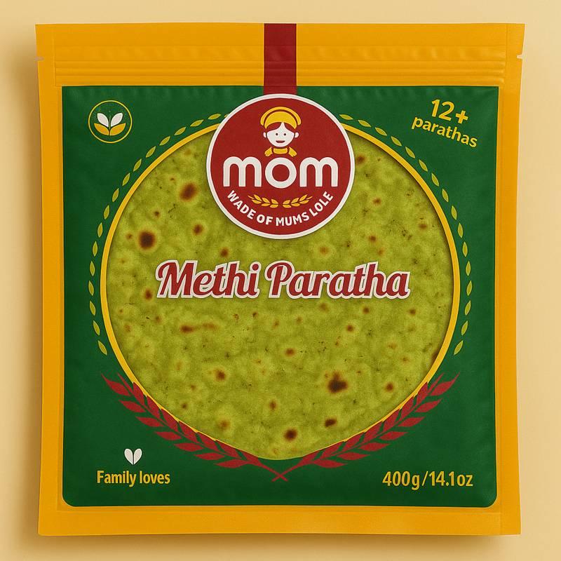 MOM methi Paratha (Pack of 20)