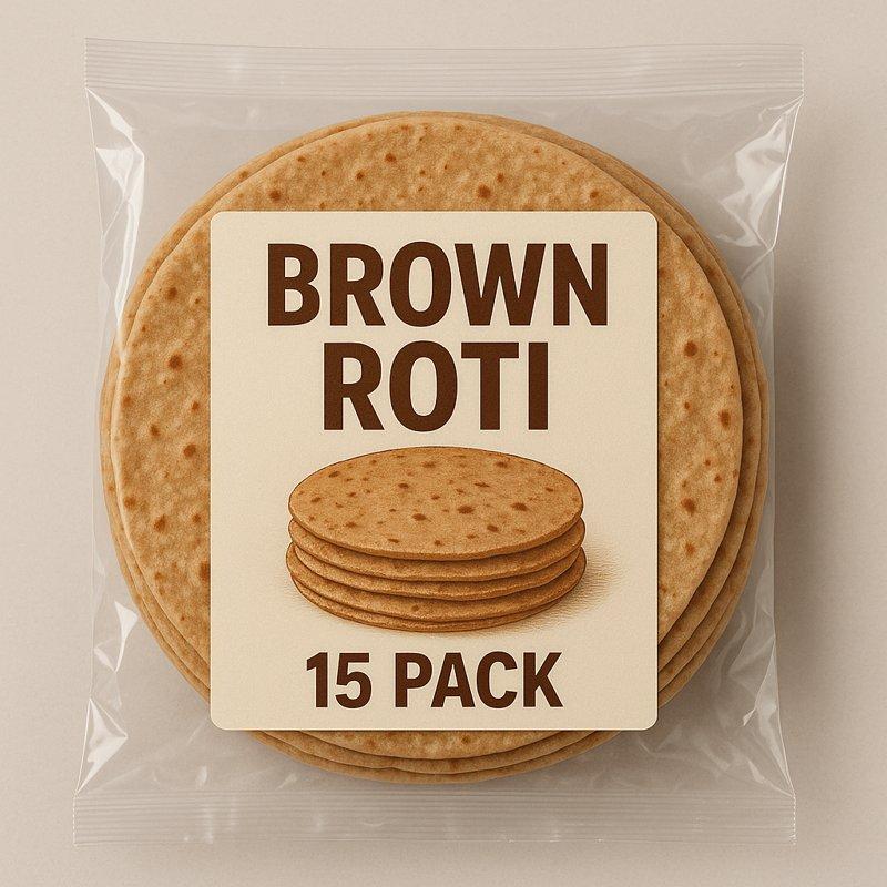 Brown Roti  (Pack of 15 )