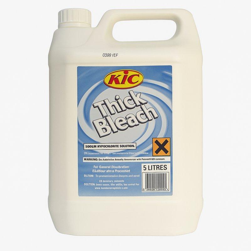 KTC Thick Bleach Liquid 5 Lt (Pack of 4)