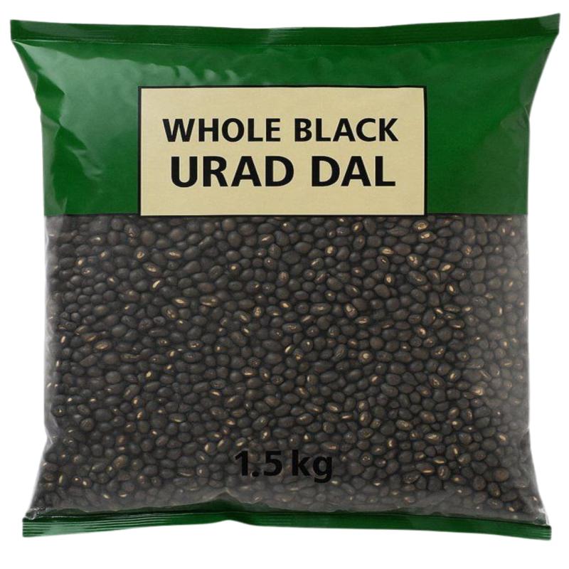 Whole Black Urd dal 1.5 Kg