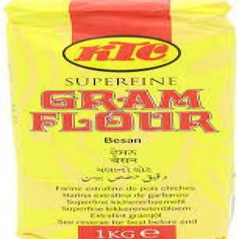 KTC Gram Flour 1 Kg (Pack of 12)