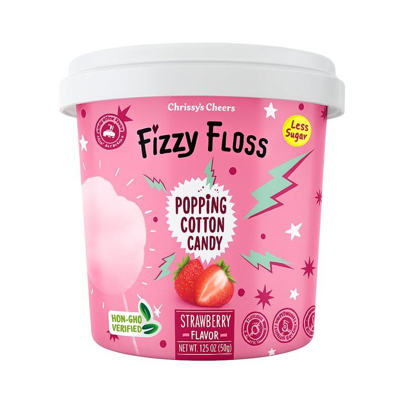 Popping cotton candy Strawberry 60 Gm - Pack of 18