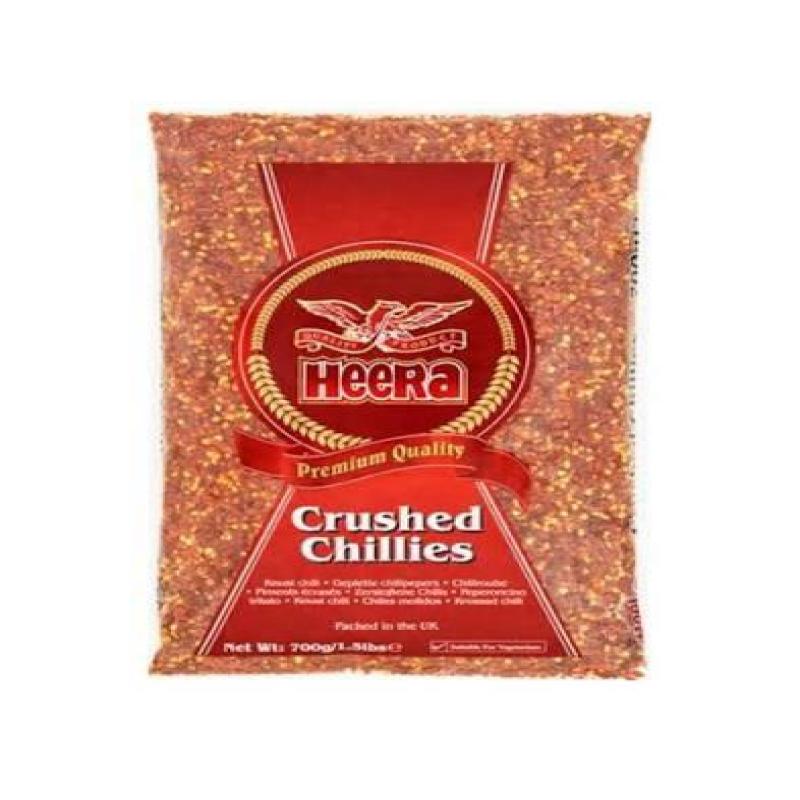 Heera crushed chillies 700gm x1