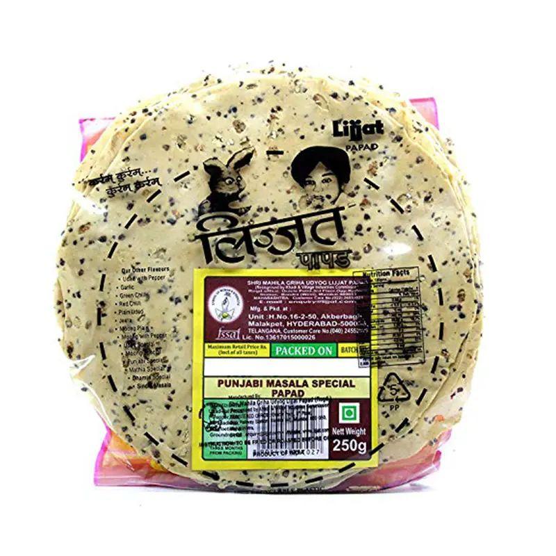 Lijjat papad punjabi 80x200g