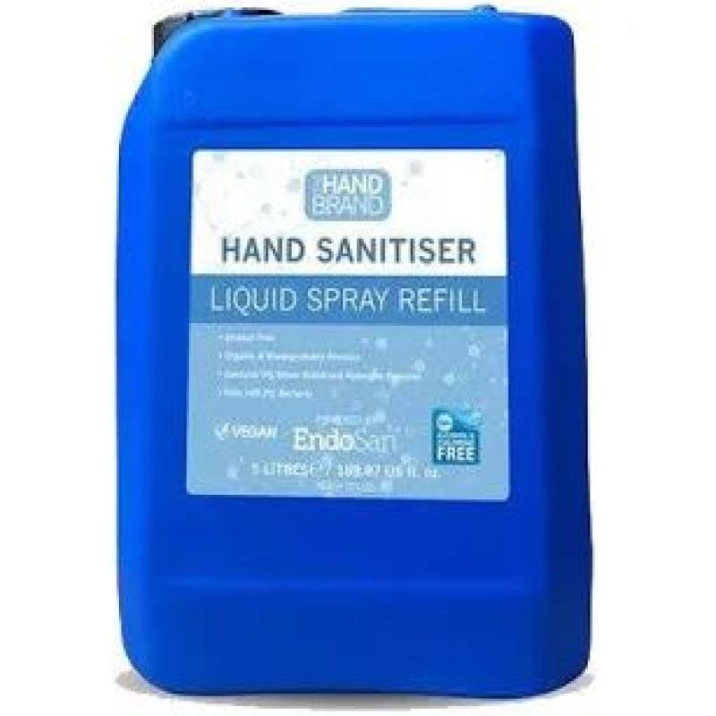 The hand brand sanitizer 5ltr