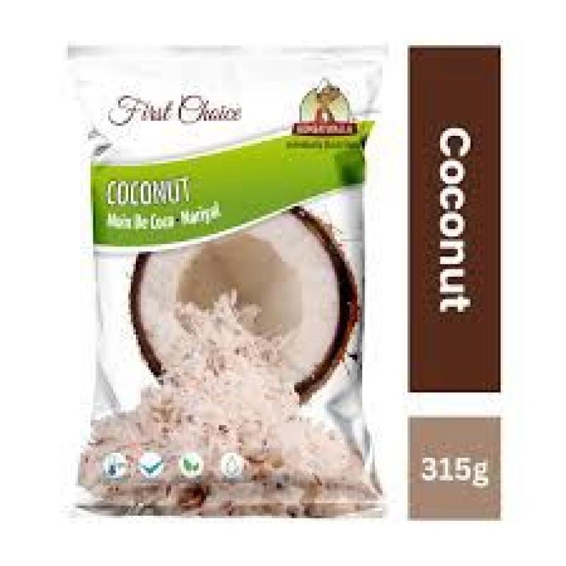 First choice grated coconut 24x315g