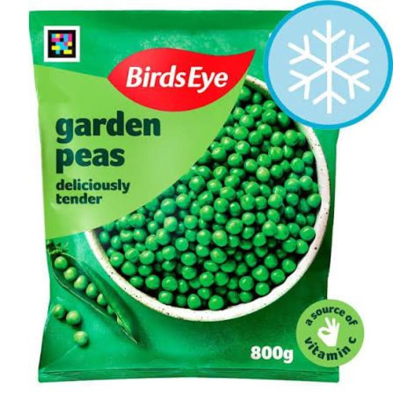 Birds Eye garden peas 8x800g