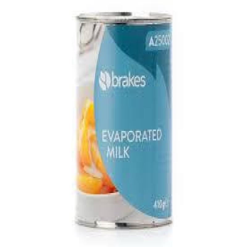 Brakes evaporated milk 24x410ml