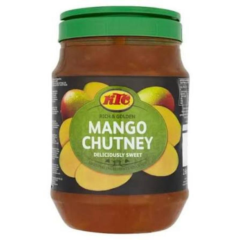 Ktc mango chutney drum 2x2.6kg