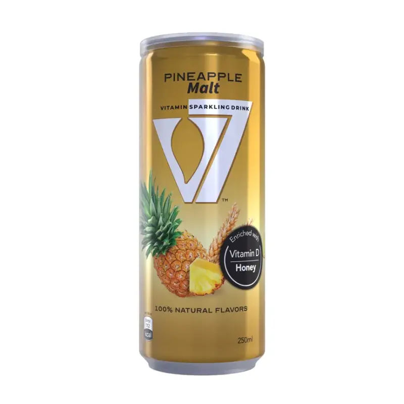 V7 Beverage Can Pineapple Malt