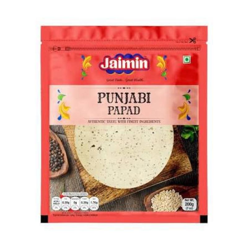 Jaimin Punjabi Papads 20x200gm